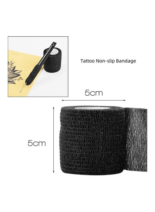 Generic Hand Poke and Stick Tattoo Kit DIY Tattoo Supply Ink Gloves Ink Box Tattoo Needles Set Practice Skin Tattoo Repair Cream 1RL*10pcs Needle Multicolour  - Image 5