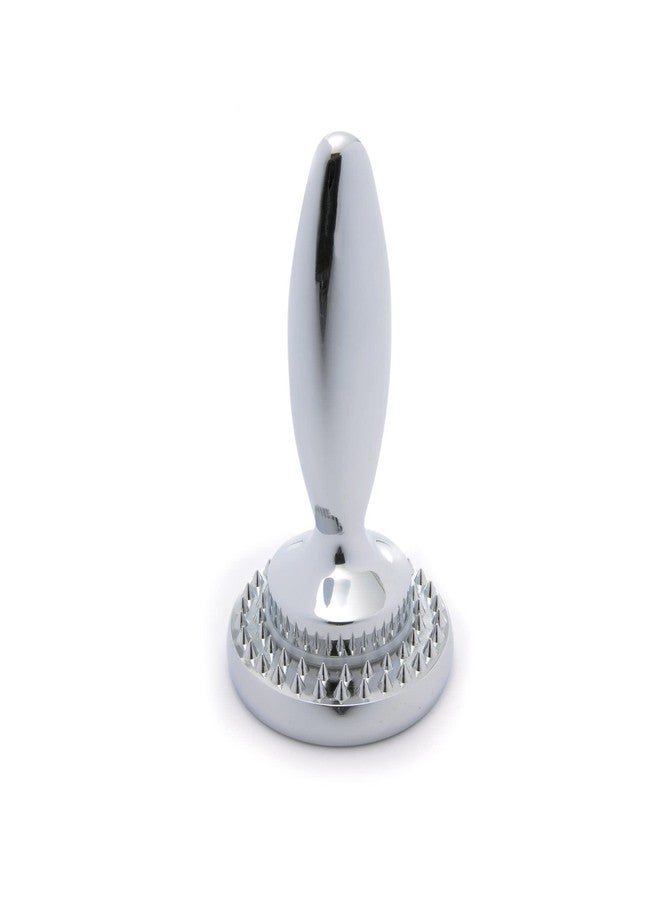 Household Essentials Meat Tenderizer, Reversible Dual Use, Chrome Plated - Image 1
