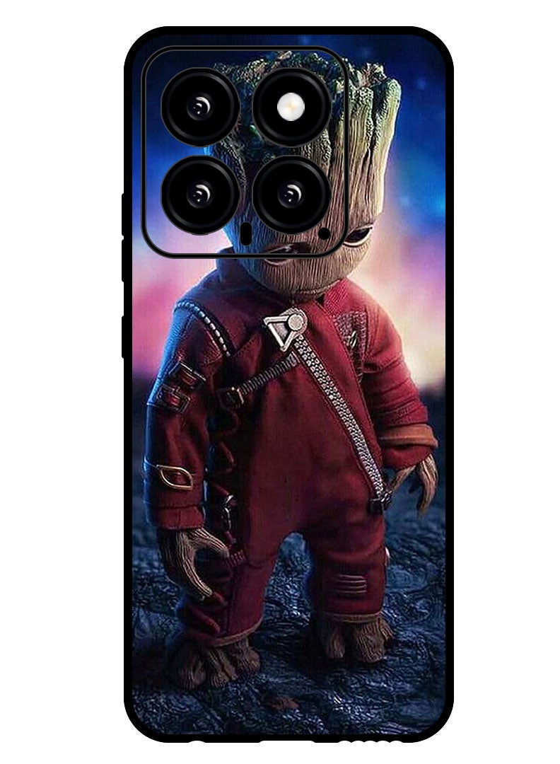 Theodor Protective Case Anti Scratch Shock Proof Bumper Cover For Xiaomi 14 Sad Groot - Image 1