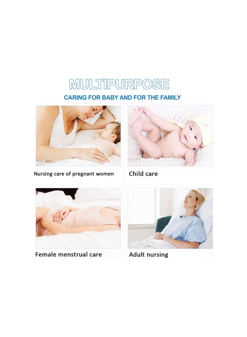 Star Babies Disposable Changing Mat Pack of 50 -  BLUE, New - Image 3