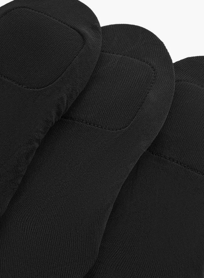 Flora Bella By Shoexpress Celeste Solid No Show Socks - Set of 3 - Image 3