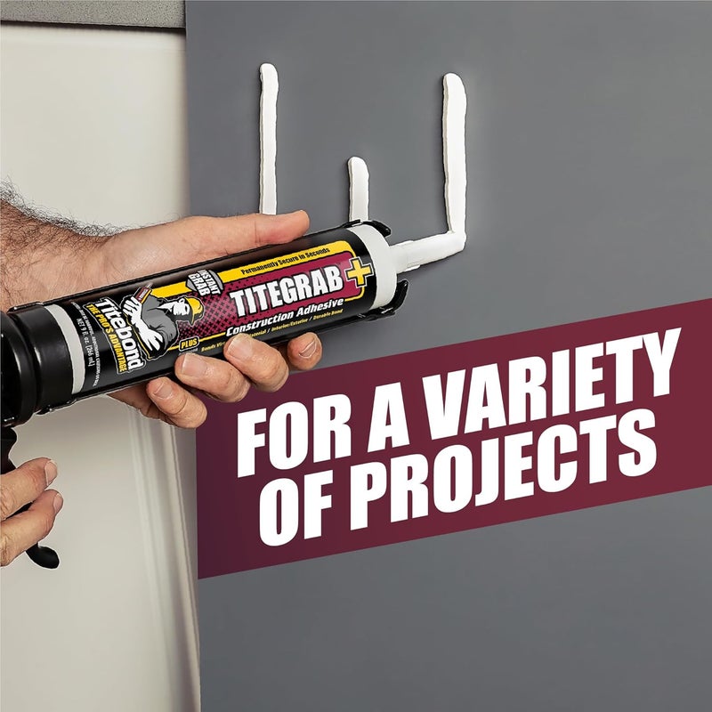 Titebond 9 Oz TiteGrab Plus Construction Adhesive - Image 3