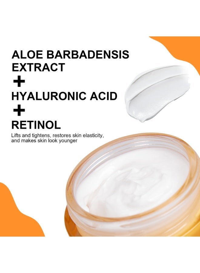 سيلكي كريم وجه بالتراي ببتيد وفيتامين سي 50 جرام – مُرطب مضاد للمشاعر والمشيخوخة للوجه | حمض الهيالوروني + ريتينول لتوهج البشرة، رطوبة وتقليل الخطوط الدقيقة - Image 5