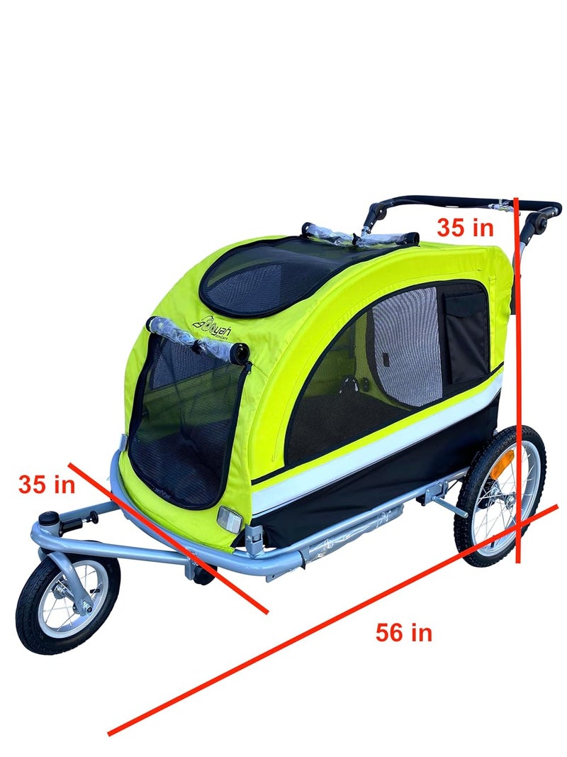 Booyah Strollers Cover for Booyahs Strollers Extra Large Pet Stroller Bike Trailer - Image 2