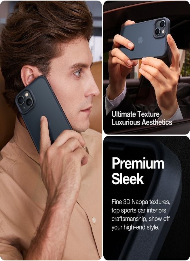 TORRAS - TORRAS Shockproof Designed for iPhone 14 Case for iPhone 13 Case [Military Grade Drop Tested] Shockproof Protective Hard Back Slim Case for iPhone 13/iPhone 14, Black-Guardian Series - Image 1