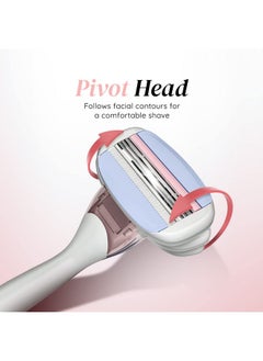 LetsShave Evior 3 (Evior 3 (Pack Of 4 Blades))  - Image 2