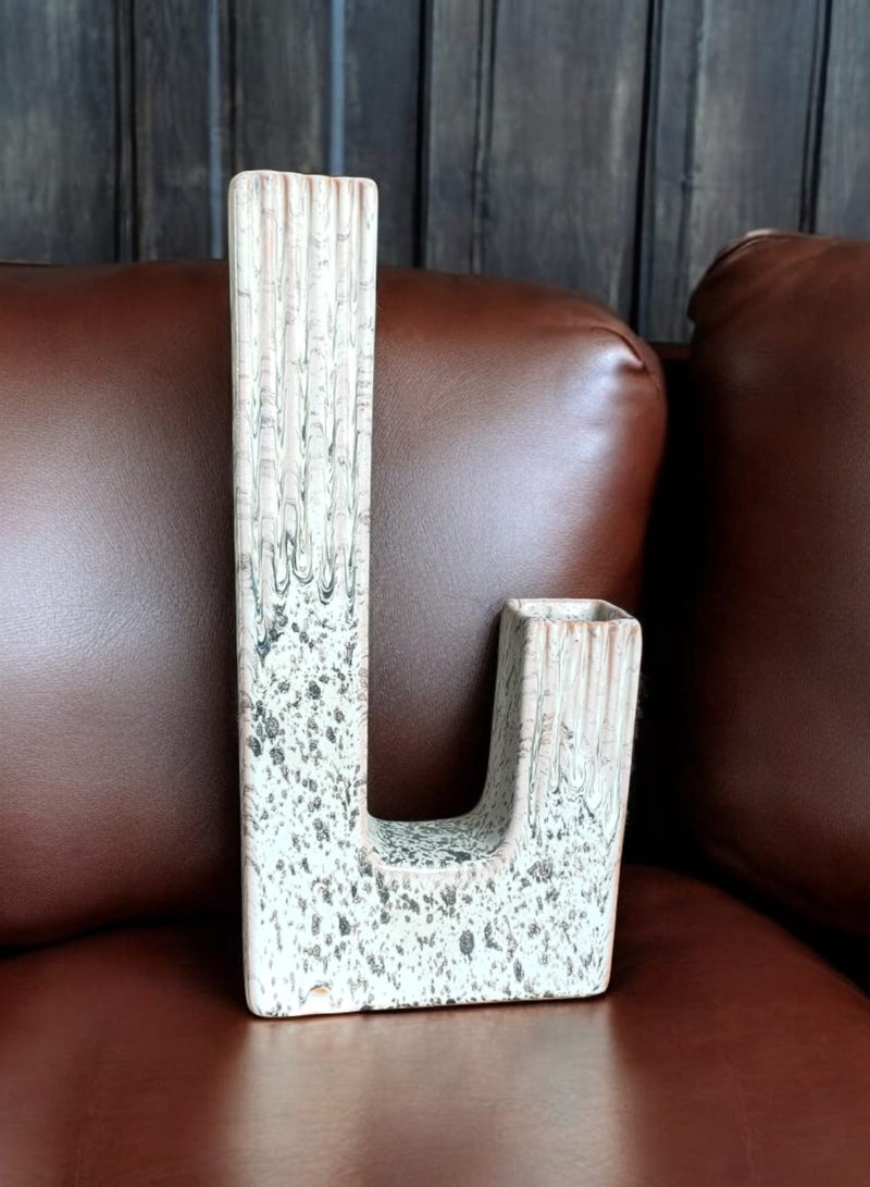 color zone pottery Decorative pottery vase for office and home  - Image 3