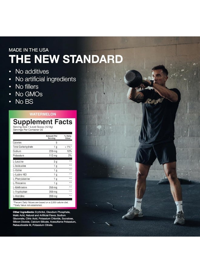Raw مسحوق مكمل الأحماض الأمينية الأساسية RAW EAA - Image 4