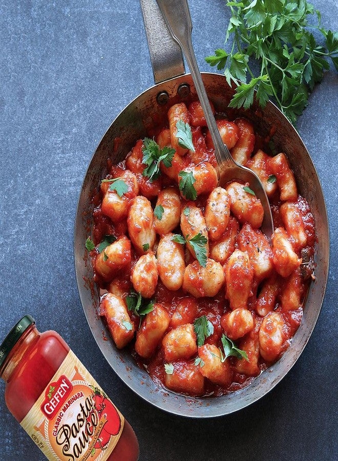 Gefen Classic Marinara Sauce 26oz (2 Pack) Rich Tasteing - Made with EVOO | Kosher (Including Passover) - Image 2