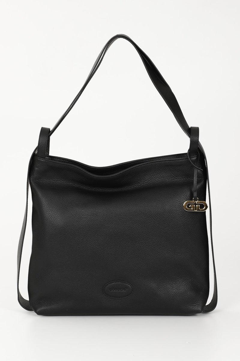 Gönderi(r) Gon Platinum Genuine Leather Large Size Women's Shoulder and Backpack Bag B7740  - Image 3
