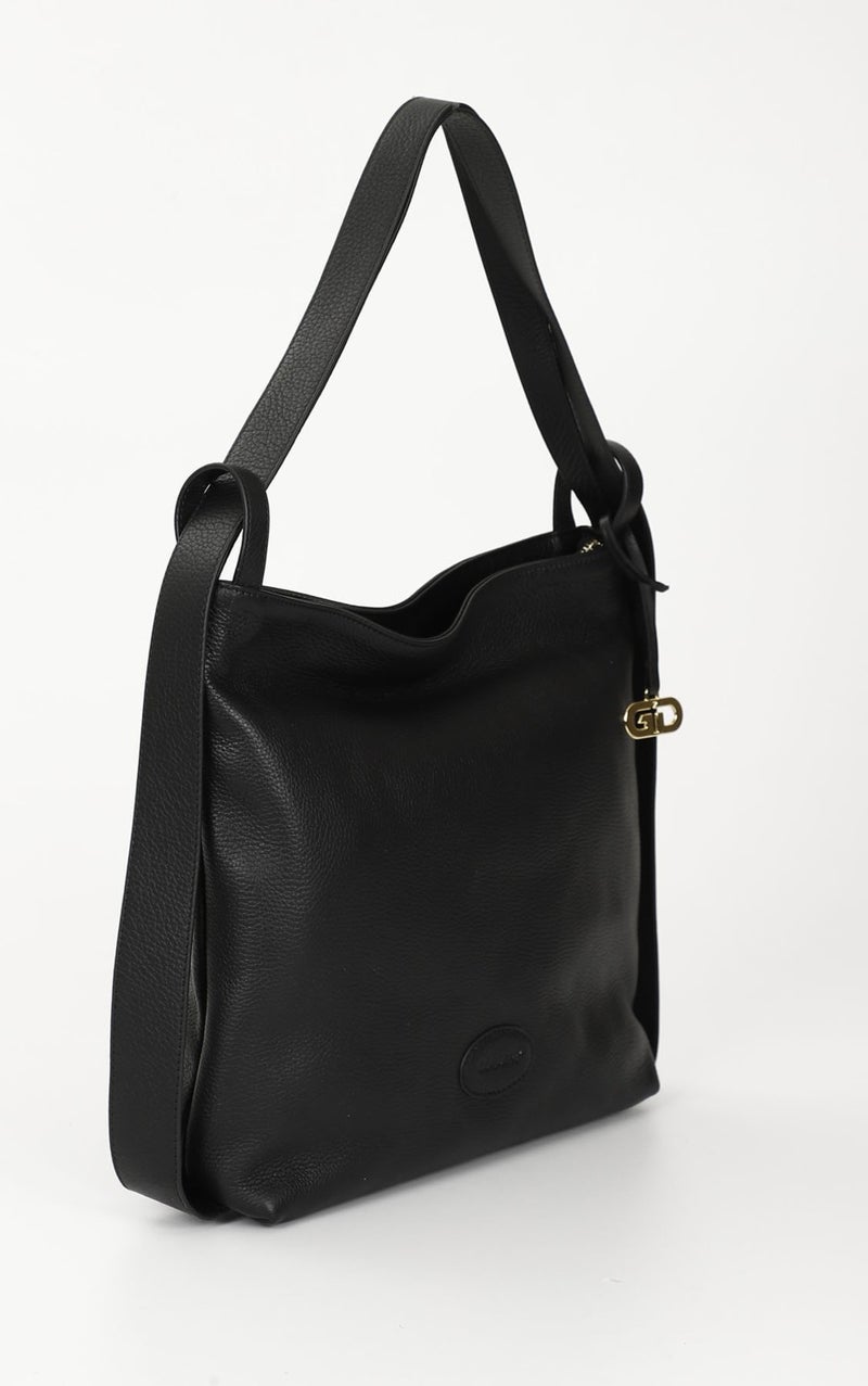 Gönderi(r) Gon Platinum Genuine Leather Large Size Women's Shoulder and Backpack Bag B7740  - Image 4