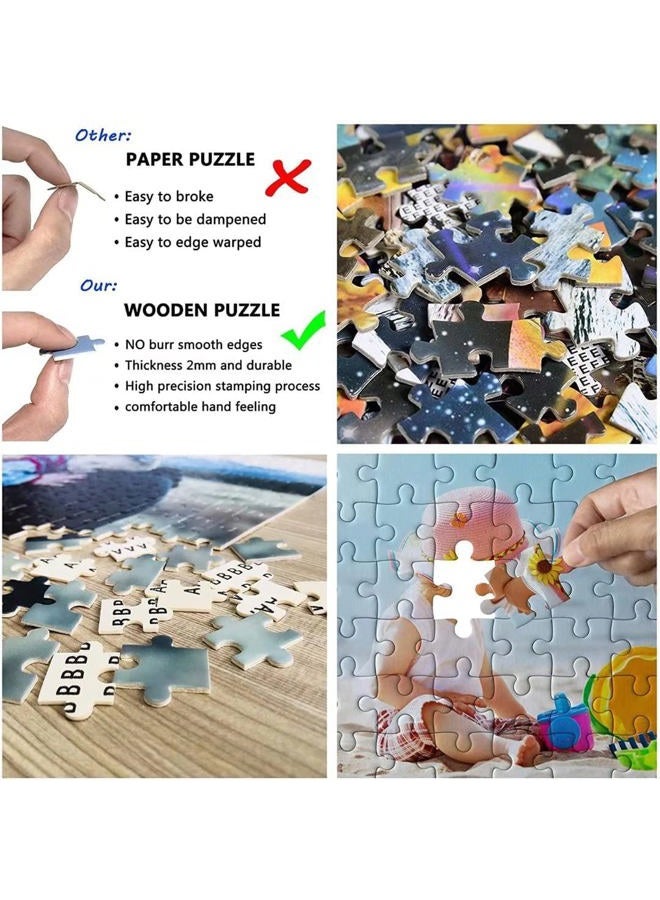 Nichpedr 300 Pieces Jigsaw Puzzles for Adults Teens Jesus Cross Poster, Christian Gift Fun Game Props Educational Toys Decompressing Intellectual Puzzles Gift for Easter Hallowen Christmas Birthday - Image 4