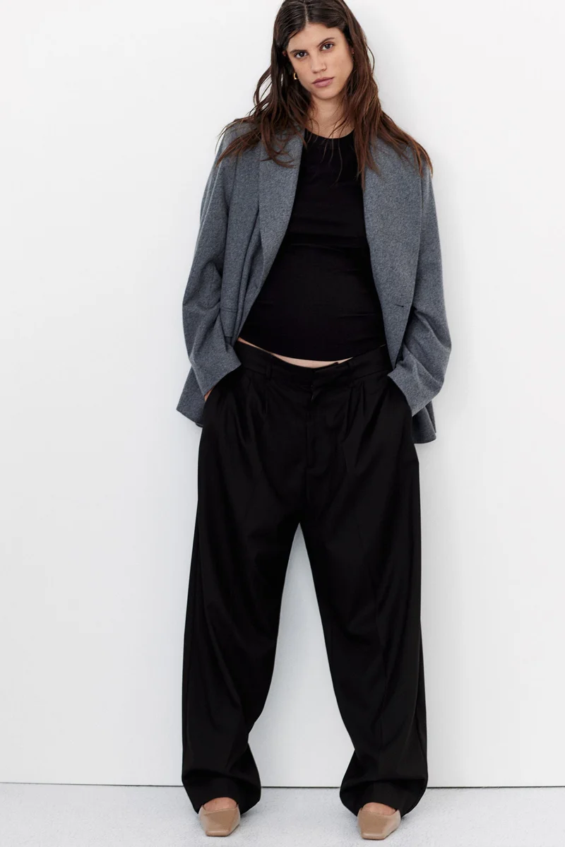H&M MAMA Ribbed top