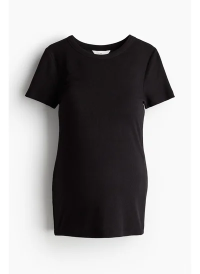 H&M MAMA Ribbed top