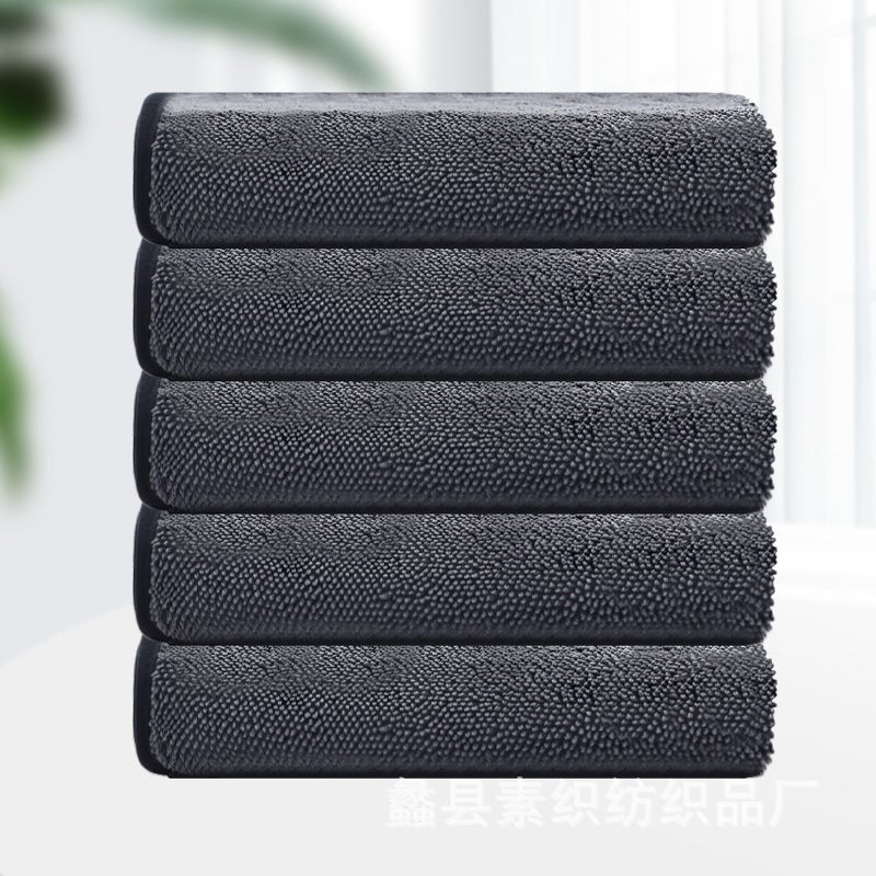Twisted Braid Cleaning Cloth Car Towel Microfiber Special Car Thickened Absorbent Car Wash Towel - Image 4