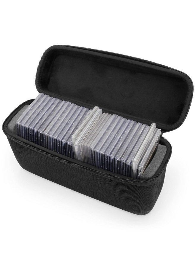 CASEMATIX - Graded Card Case Compatible With 30+ Bgs Psa Graded Sports Trading Cards Or 140+ Top Loader Card Storage Case With Scratch Resistant Custom Card Carrying Case Interior - Image 1
