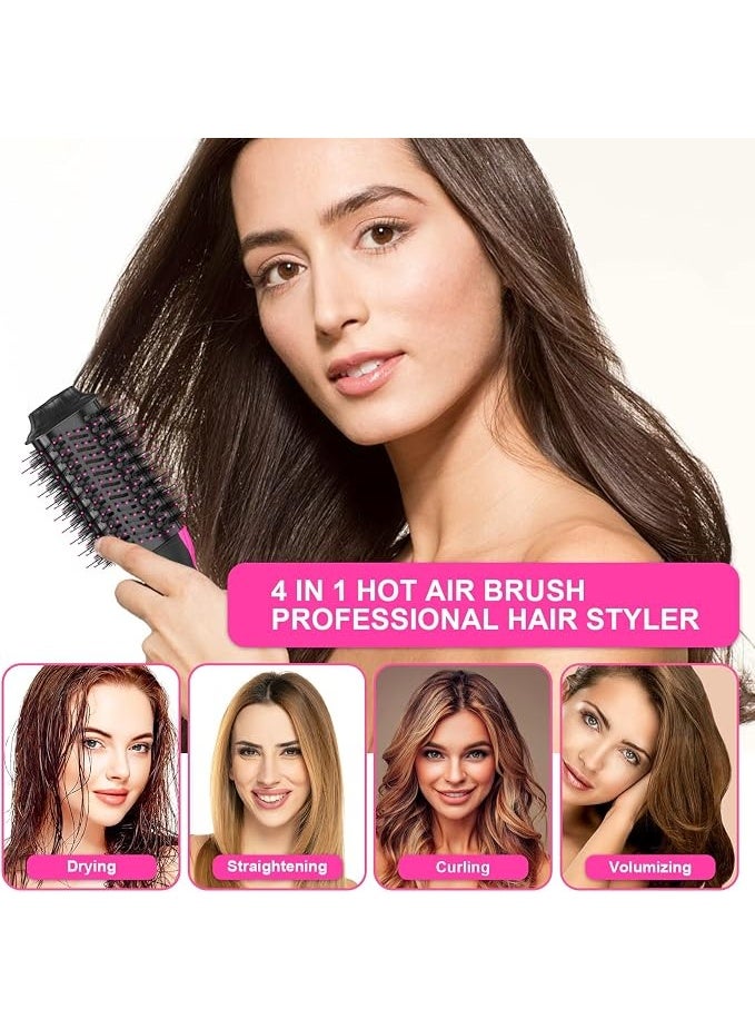 LANDOT Hair Dryer Brush Blow Dryer Brush 2 in 1, Ionic Titanium Hair Dryer & Styler for Frizz-Free Smooth & Voluminous Hair, Salon Blowout at Home for All Hair Types - Image 3