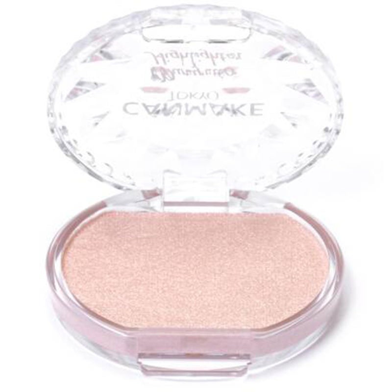 CANMAKE - Munyutto Highlighter - Packed Powder Compact - 0.13oz (3.8g) (02 Rose Quartz) - Image 3