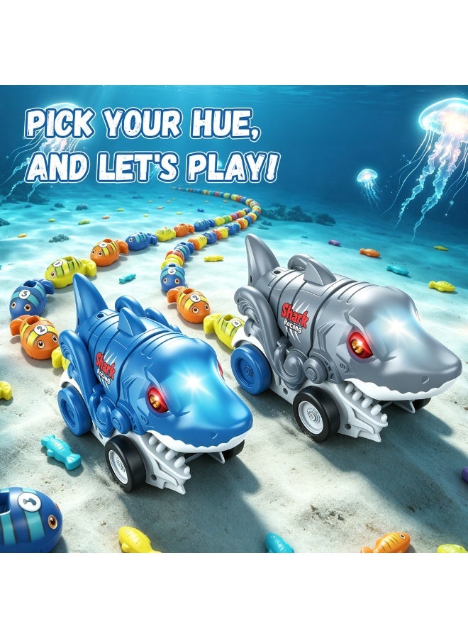 New Style Remote Control Greedy Shark Car, Multiplayer Battle, Swallowing Mutual Bite Remote Control Car, Children's Educational Toys 7-14 Years Old - Image 2