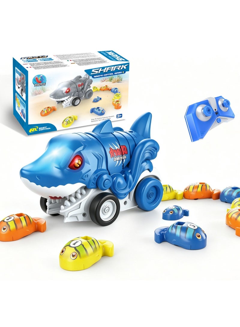 New Style Remote Control Greedy Shark Car, Multiplayer Battle, Swallowing Mutual Bite Remote Control Car, Children's Educational Toys 7-14 Years Old - Image 5