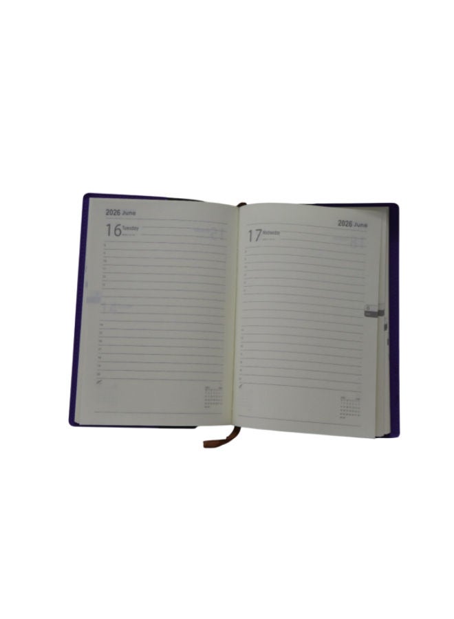 أجندة مكتب يومية 2026 – غلاف عادي – 15 × 21.5 سم - Image 3