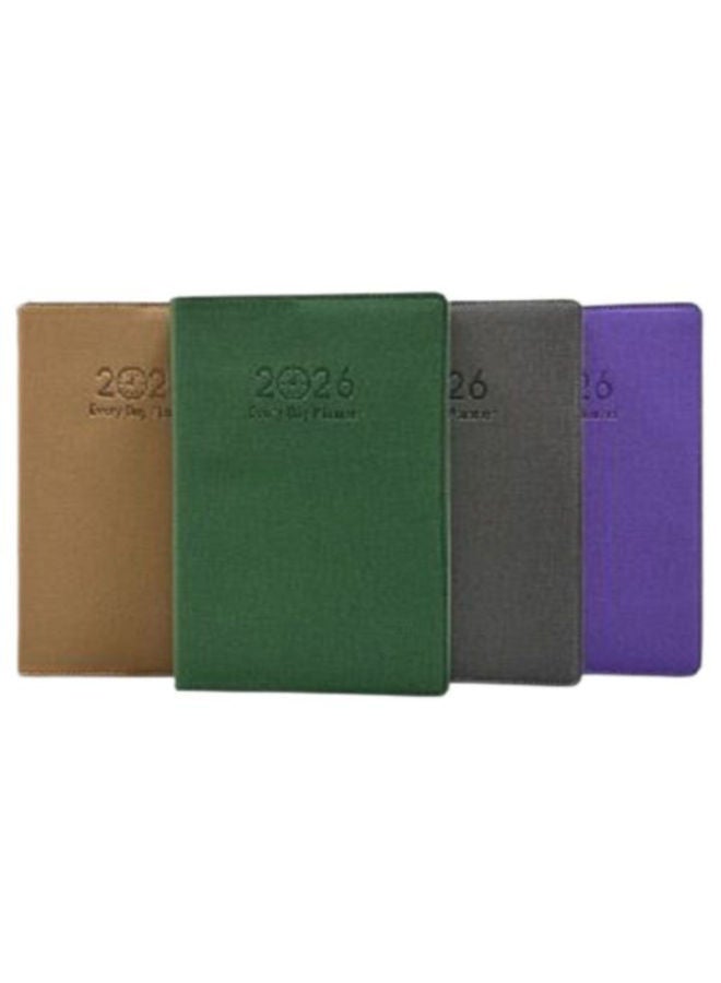 أجندة مكتب يومية 2026 – غلاف عادي – 15 × 21.5 سم - Image 2