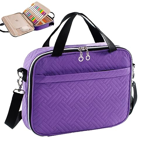Aplufine Bible Case for Women-Bible Covers-Bible Carrying Case-Book Bags and Totes for Women with Detachable Shoulder Strap, Bible Gift - Image 1