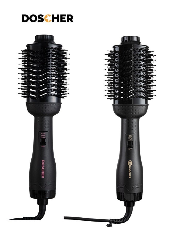 Hair Dryer Brush Blow Dryer Hair Dryer and Styler Hot Air Brush 4 in 1 Black Volumizer with Negative Ion 1300W - pzsku/Z648A4D1DA0B331ECFCF9Z/45/1741576177/e516f9a7-51ab-4a52-92c8-ee5073c837f3