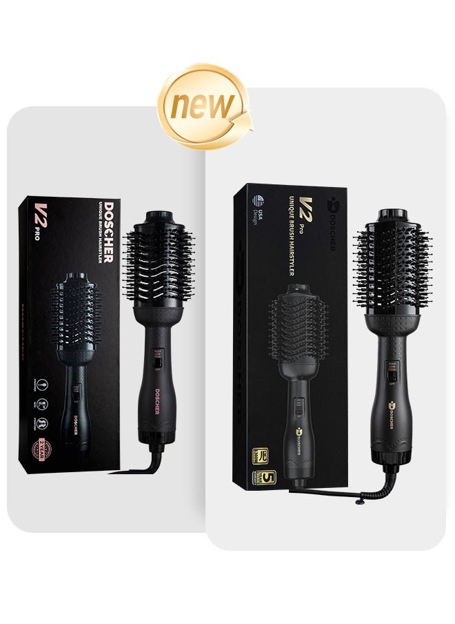 Hair Dryer Brush Blow Dryer Hair Dryer and Styler Hot Air Brush 4 in 1 Black Volumizer with Negative Ion 1300W - pzsku/Z648A4D1DA0B331ECFCF9Z/45/1742038689/0448870c-12f1-4c14-89f5-f88b13df8884