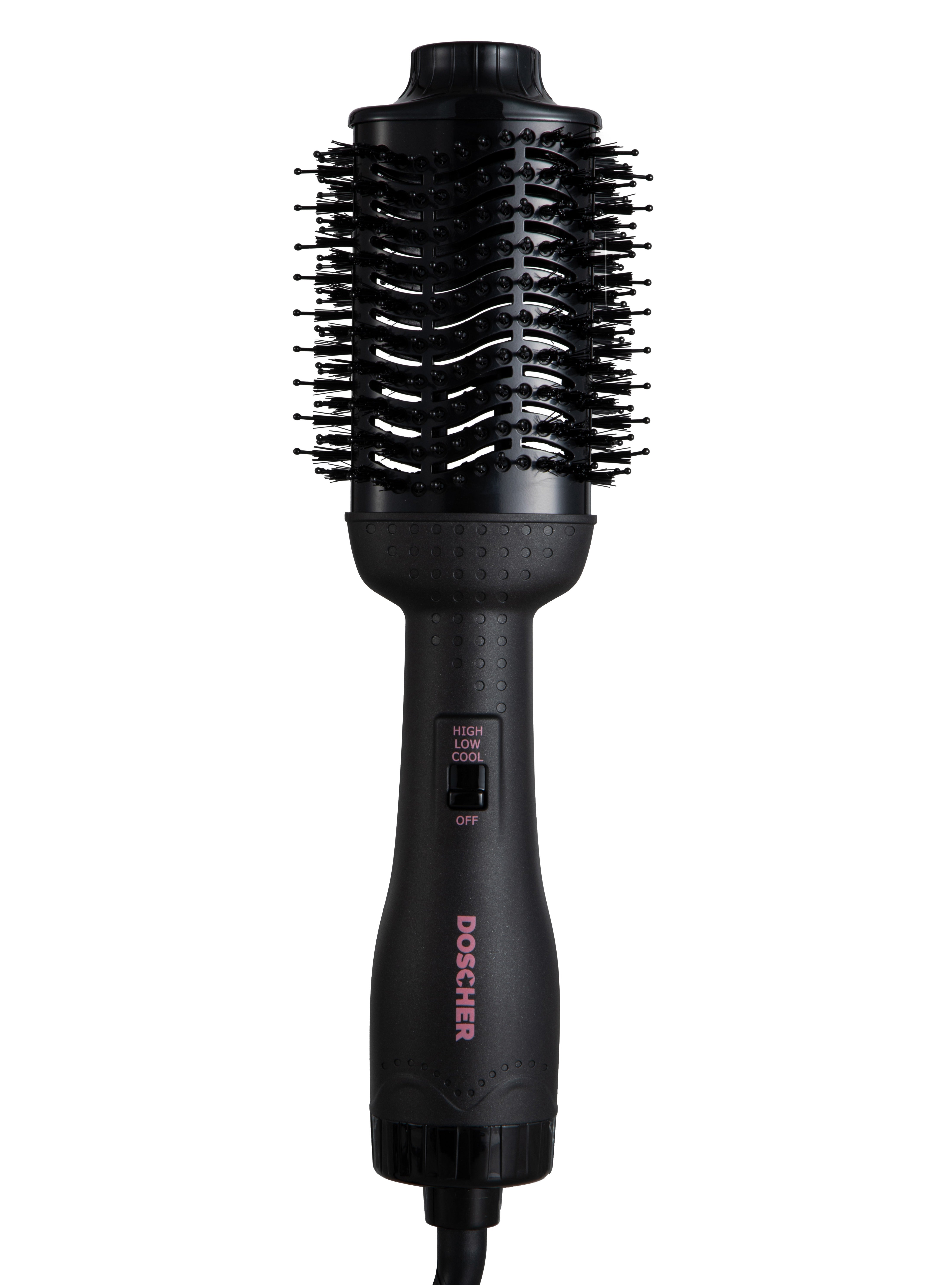 Hair Dryer Brush Blow Dryer Hair Dryer and Styler Hot Air Brush 4 in 1 Black Volumizer with Negative Ion 1300W 