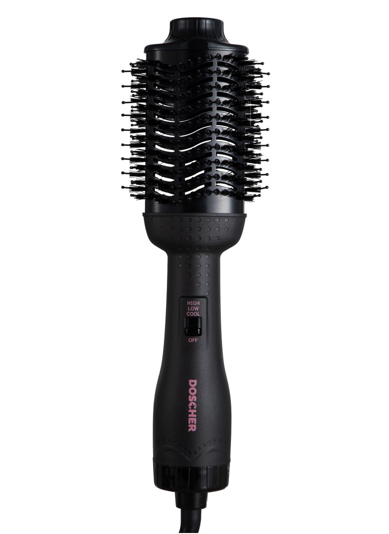 Hair Dryer Brush Blow Dryer Hair Dryer and Styler Hot Air Brush 4 in 1 Black Volumizer with Negative Ion 1300W - pzsku/Z648A4D1DA0B331ECFCF9Z/45/_/1729155120/133f5be2-8f0a-4724-8847-81748a7f1683