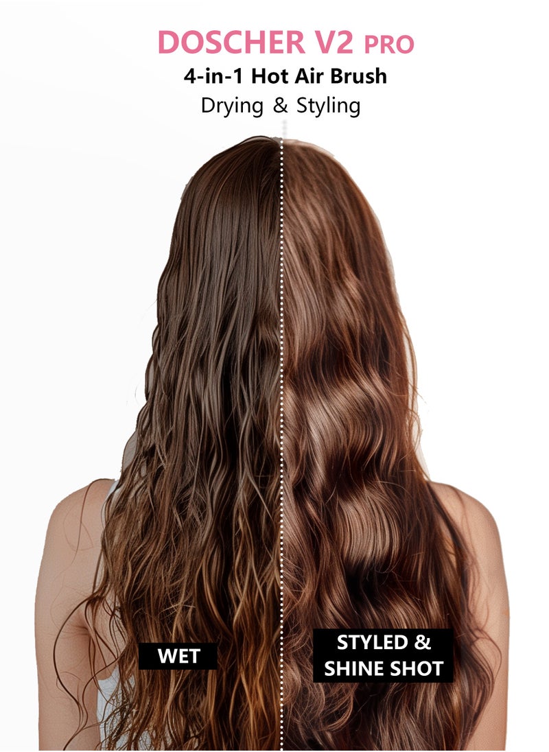 Hair Dryer Brush Blow Dryer Hair Dryer and Styler Hot Air Brush 4 in 1 Black Volumizer with Negative Ion 1300W - pzsku/Z648A4D1DA0B331ECFCF9Z/45/_/1729155151/49dd2e29-cdb9-42f6-a6a0-02358ac012de