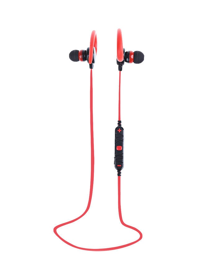 NIBEMINENT Wireless Sport Stereo Bluetooth In-Ear Earphones Red