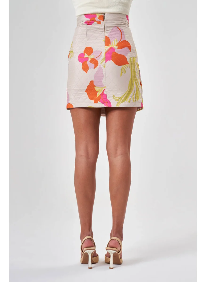 MIZALLE FLOWERS SKIRT