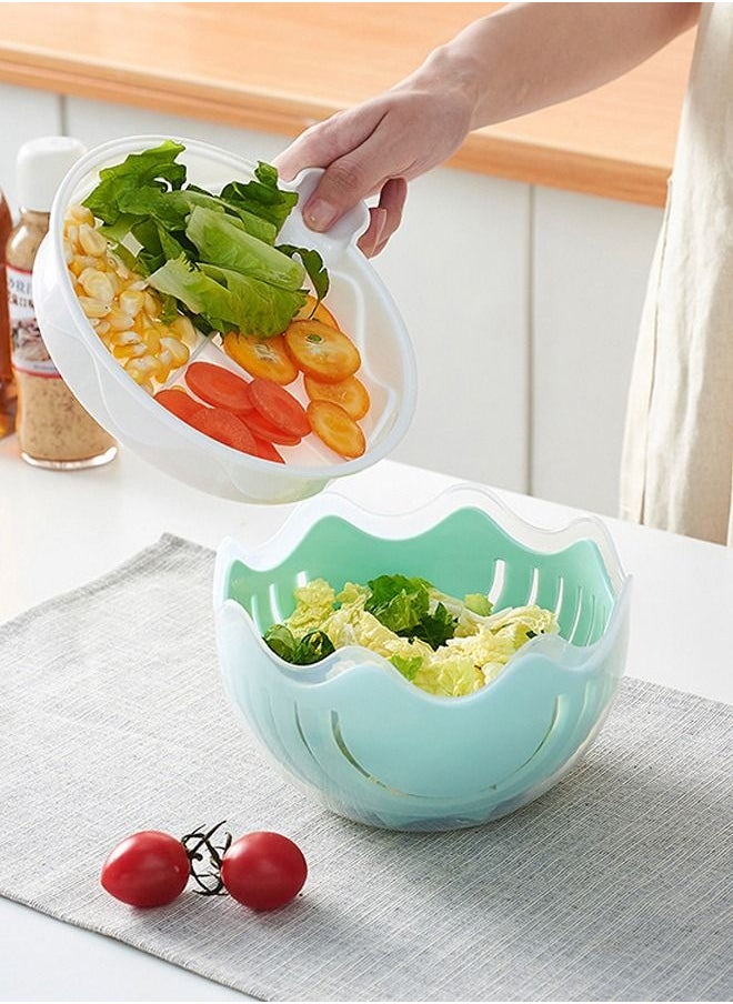 XIANGYU Vegetable Chopper Salad Cutter Bowl For Cutting Vegetables Slices Fruit Kitchen Tools Accessories Kitchen  - Image 1