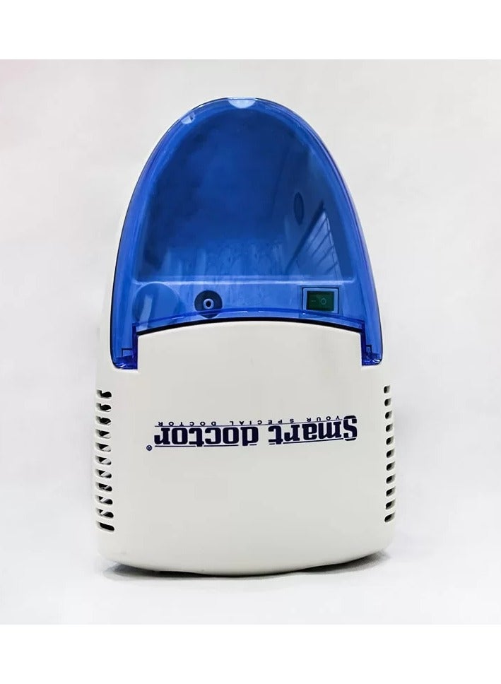 نيوبليندز جهاز نيبولايزر سمارت دكتور – جهاز بخار لعلاج ضيق التنفس والربو وحساسية الصدر مع سرعات متغيرة وملحقات كاملة - Image 1