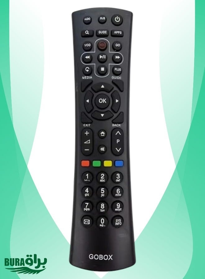 BURAQ Replacement Remote For Gobx Receiver Remote Control For Gobx Receivers
