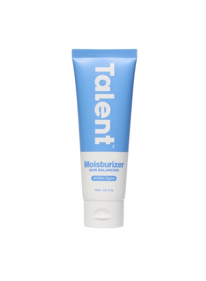 Talent Men's Skin Balancing Moisturizer, Fragrance-Free, Non-Greasy, Lightweight, 2% Niacinamide, Sensitive Skin, All Skin Types, EWG Verified, Vegan and Cruelty-free, 2.5 fl oz - Image 1