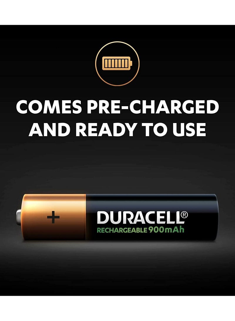 Duracell Rechargeable AAA4 900mAh - Image 2