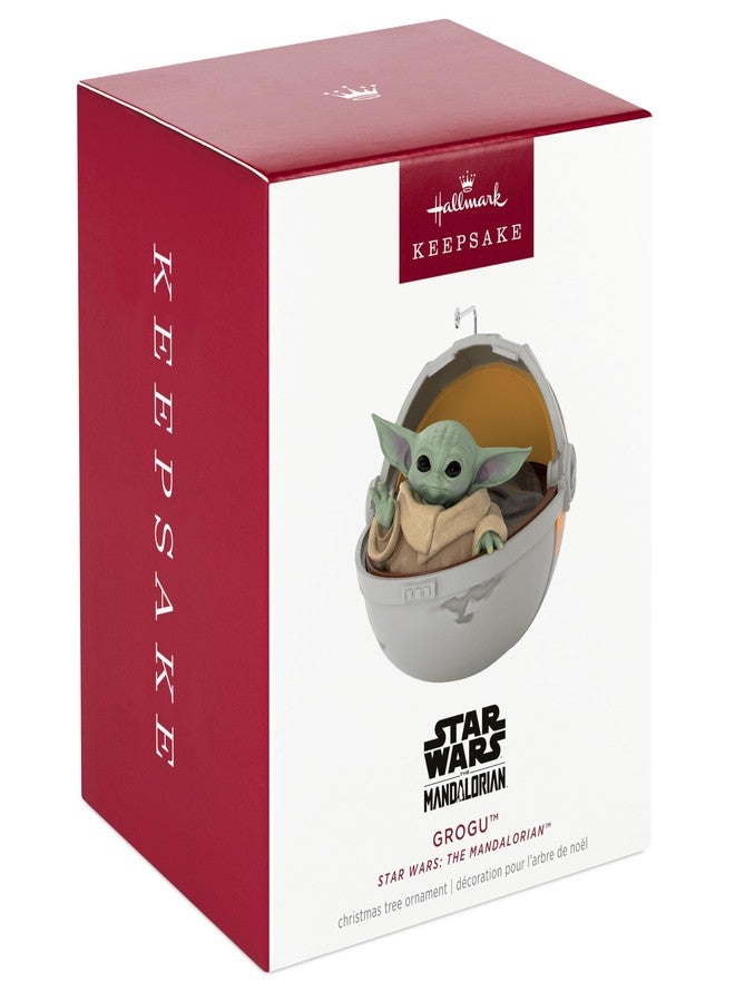 Hallmark Keepsake Christmas Ornament, Star Wars: The Mandalorian Grogu, Gifts for Star Wars Fans - Image 3