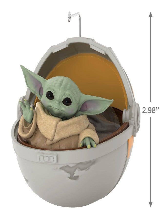 Hallmark Keepsake Christmas Ornament, Star Wars: The Mandalorian Grogu, Gifts for Star Wars Fans - Image 5