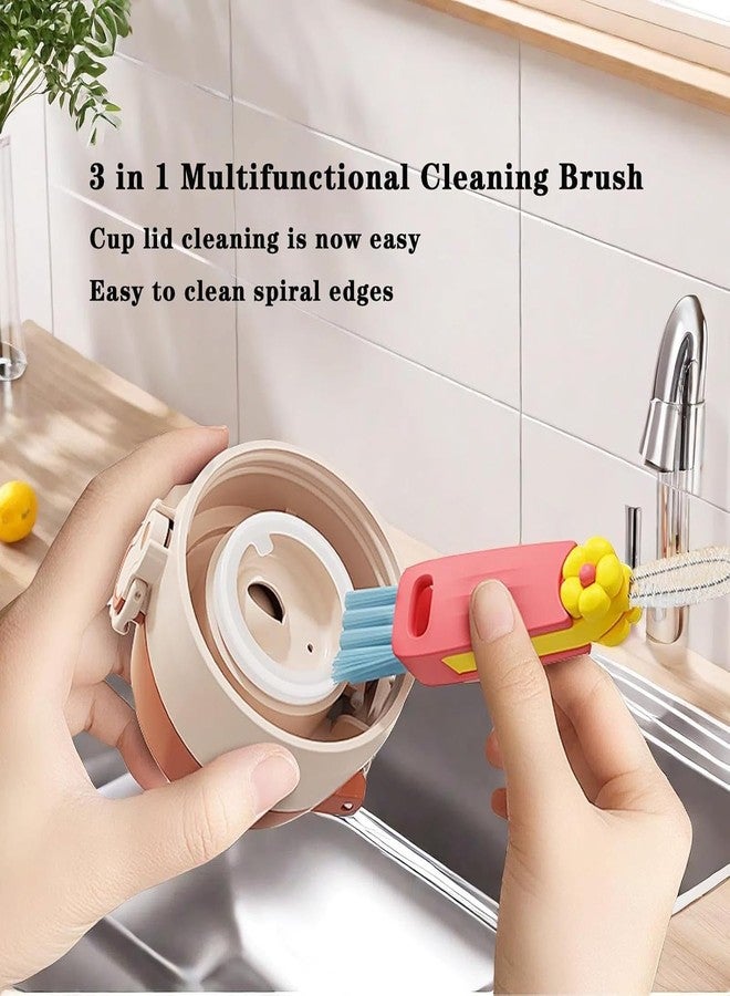MALUKTA 3 in 1 Cup Lid Cleaning Brush,Straw Cleaner Brush Extra Long for Stanley Cup - Image 4