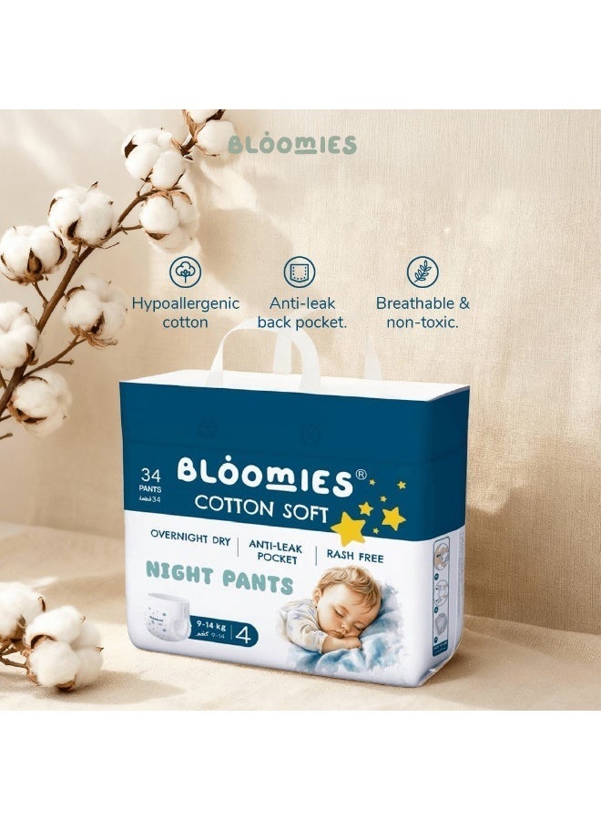 Bloomies Night Pants Size 4, 34 pants - Image 2