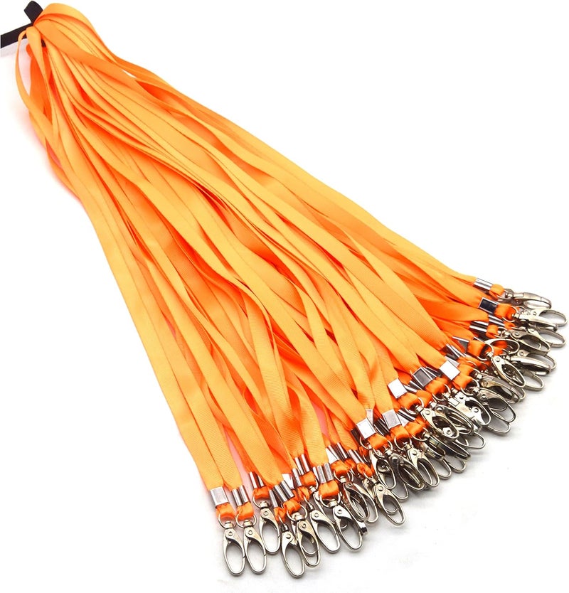 Beebel حبال بيبل البرتقالية 50 قطعة 18 حبل مع مشبك بطاقة - Image 1