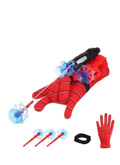 Generic Spider Launcher Glove Hero Gloves for Kids, Spiderman Toy, Launcher Mesh, Wrist Toy Set, Fancy, Plastic  - Image 1