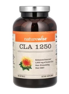 NatureWise CLA 1250 1000 mg 180 Softgels  - Image 1