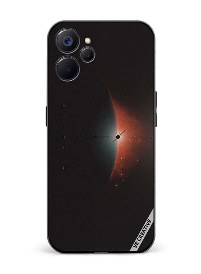 VR CREATIVE Protective Case Cover For Realme 10 5G Galaxy Design Multicolour - Image 1