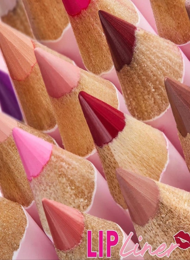 Pink Up | Lip Liner | Defines Lips & Prevents Feathering | Long-lasting Color That Won't Dry Out | Lip Liner Pencil | Creamy Smooth Texture | Blush | Model PKLL21 - Image 2