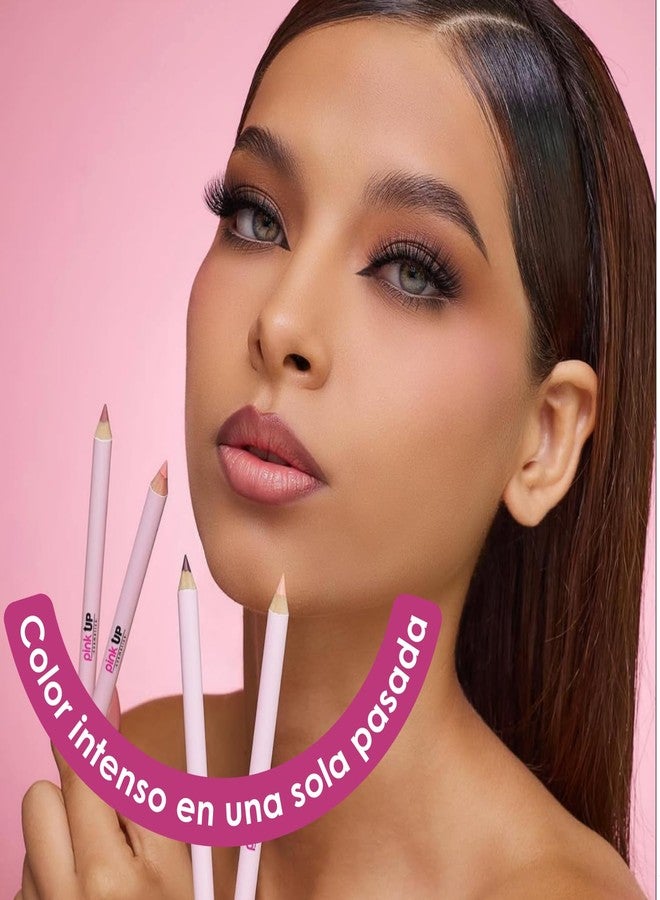 Pink Up | Lip Liner | Defines Lips & Prevents Feathering | Long-lasting Color That Won't Dry Out | Lip Liner Pencil | Creamy Smooth Texture | Blush | Model PKLL21 - Image 5