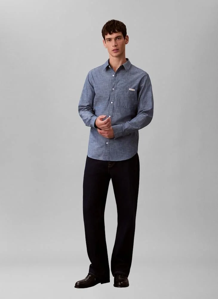 Calvin Klein Jeans  Classic Long Sleeve Shirt for Men | Best Price UAE